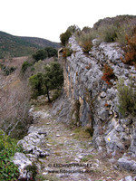 Camino viejo de acceso a Montgai